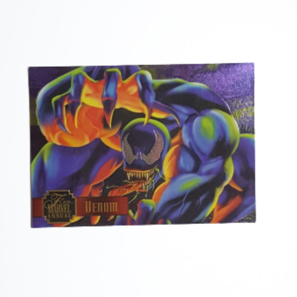 1995 Flair Marvel Annual power blast Venom